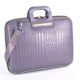 Bombata® Gold Cocco Briefcase for 13 inch Laptop Arezzo by Fabio Guidoni