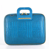 Bombata® Gold Cocco Briefcase for 13 inch Laptop Arezzo by Fabio Guidoni