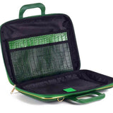 Bombata® Gold Cocco Briefcase for 13 inch Laptop Arezzo by Fabio Guidoni