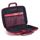 Bombata® RED Gold Cocco Briefcase for 13 inch Laptop Arezzo by Fabio Guidoni