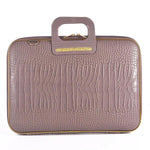 Bombata® Gold Cocco Briefcase for 15.6 inch Laptop Arezzo by Fabio Guidoni