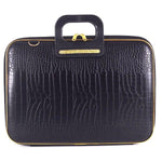 Bombata® Gold Cocco Briefcase for 15.6 inch Laptop Arezzo by Fabio Guidoni