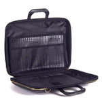 Bombata® Gold Cocco Briefcase for 15.6 inch Laptop Arezzo by Fabio Guidoni