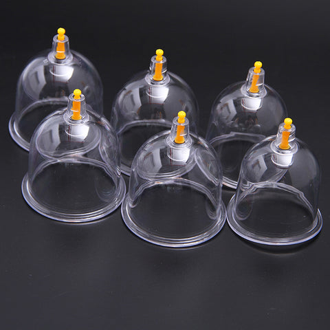 Cupping Therapy Chinese Vacuum Cupping Hijama Cups 25 Cups Set Size B2