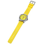 Hawaiian Lifeguard Association 42MM Dive Watch - SS Case, Yellow Dial & Strap