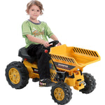 MotoTec USA® - Kalee Kids Pedal Tractor with Dump Bucket Yellow