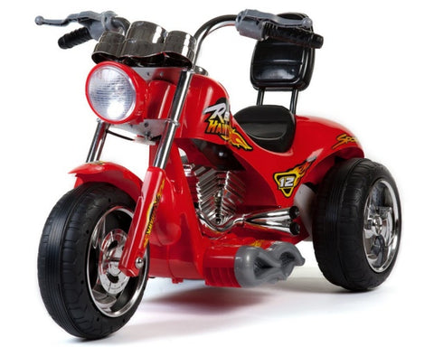 MotoTec USA® - Mini Motos Red Hawk Motorcycle 12v