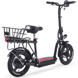 MotoTec USA® - Black Cruiser 48v 350w Lithium Electric Scooter