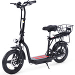 MotoTec USA® - Black Cruiser 48v 350w Lithium Electric Scooter