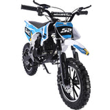 MotoTec USA® - Warrior 52cc 2-Stroke Kids Gas Dirt Bike