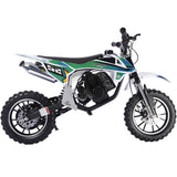 MotoTec USA® - Warrior 52cc 2-Stroke Kids Gas Dirt Bike