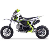 MotoTec USA® - Green X1 70cc 4-Stroke Gas Dirt Bike