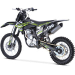 MotoTec USA® - Black X4 150cc 4-Stroke Gas Dirt Bike