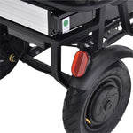 MotoTec USA® - Black Folding Mobility Electric Trike 48v 700w Dual Motor Lithium