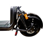 MotoTec USA® - Black Knockout 60v 2000w Lithium Electric Scooter