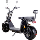 MotoTec USA® - Black Knockout 60v 2000w Lithium Electric Scooter