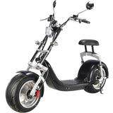 MotoTec USA® - Black Knockout 60v 2500w Lithium Electric Scooter