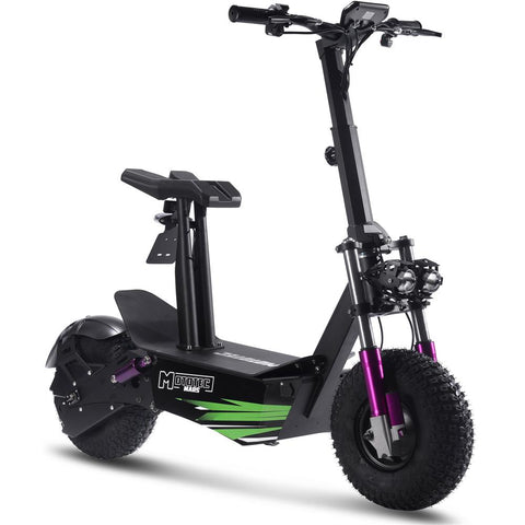 MotoTec USA® - Black Mars 48v 2500w Electric Scooter