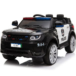 MotoTec USA® - Police Car 12v Black (2.4ghz RC)