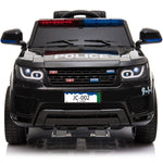 MotoTec USA® - Police Car 12v Black (2.4ghz RC)