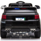 MotoTec USA® - Police Car 12v Black (2.4ghz RC)