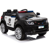 MotoTec USA® - Police Car 12v Black (2.4ghz RC)