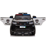 MotoTec USA® - Police Car 12v Black (2.4ghz RC)