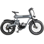 MotoTec USA® - Grey Roadster 48v 500w Lithium Electric Bicycle