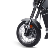 MotoTec USA® - Gray Typhoon 72v 30ah 3000w Lithium Electric Scooter
