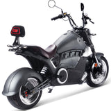 MotoTec USA® - Gray Typhoon 72v 30ah 3000w Lithium Electric Scooter