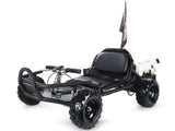 MotoTec USA® - SandMan Go Kart 49cc Black
