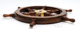 Old Modern Handicrafts® - Wooden Ship Wheel 36-Inches