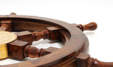 Old Modern Handicrafts® - Wooden Ship Wheel 36-Inches