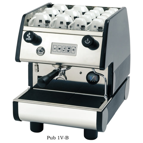 la Pavoni PUB 1V-B, 1 Group Volumetric, Black