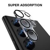 Fabzi Tempered Glass Camera Lens Protector Cover for Samsung Galaxy S23 Ultra