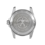 Hawaiian Lifeguard Association 42MM Dive Watch - SS Case White Dial Black Strap