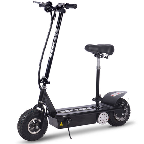 MotoTec USA® - Black Say Yeah 800w 36v Electric Scooter