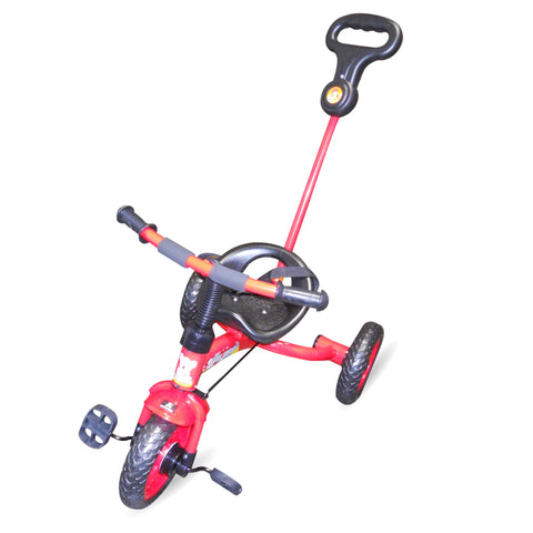 Amoroso® - 3 Wheel Red Tricycle With Push Handle