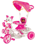 Amoroso® - Sunproof 3 Wheel Girl Pink Tricycle With Push Handle