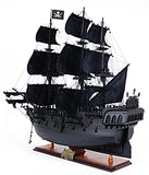 Old Modern Handicrafts® - Black Pearl Pirate Ship