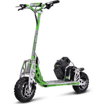 MotoTec USA® - UberScoot 70x 2-Speed Gas Scooter Green