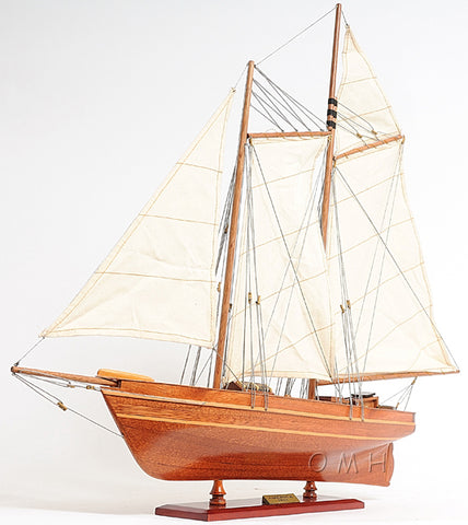 Old Modern Handicrafts® - Wooden America Collectible Yacht Model