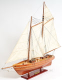 Old Modern Handicrafts® - Wooden America Collectible Yacht Model