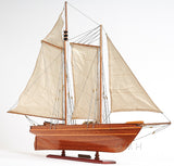 Old Modern Handicrafts® - Wooden America Collectible Yacht Model