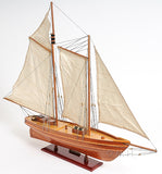 Old Modern Handicrafts® - Wooden America Collectible Yacht Model
