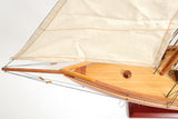 Old Modern Handicrafts® - Wooden America Collectible Yacht Model