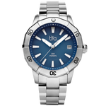 Bia Rosie Dive 38MM Watch - SS Case, Blue Dial, SS Link Bracelet B2003