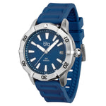 Bia Rosie Dive 38MM Watch - SS Case, Blue Dial, Blue Strap B2004