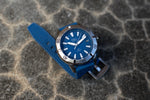 Bia Rosie Dive 38MM Watch - SS Case, Blue Dial, Blue Strap B2004