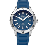 Bia Rosie Dive 38MM Watch - SS Case, Blue Dial, Blue Strap B2004